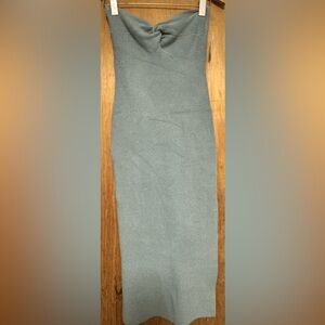 Bar III Light Teal Knit Dress NWT